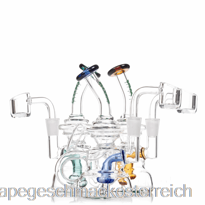 Ooze Flood Mini Dab Rig Slime Green (klar / Grün) Vape-Geschmack